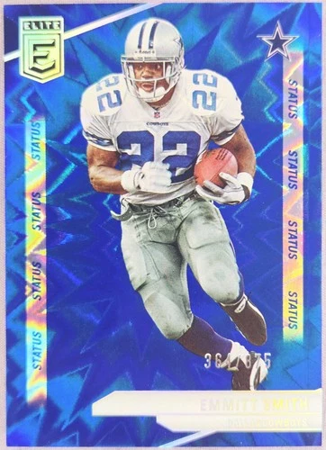 2024 Donruss Elite Football Status Explosion Emmitt Smith #91