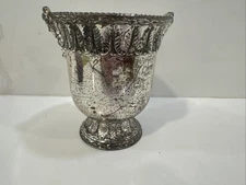 F.B. Rogers Vintage Sterling Silver Plate Vase Toothpick Holder