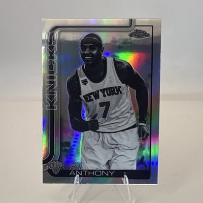 Carmelo Anthony 2025 Topps Chrome Negative #248 New York Knicks Basketball NBA