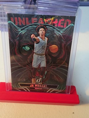 2025-26 Panini Donruss Unleashed Ja Morant  12/25 Number Match 