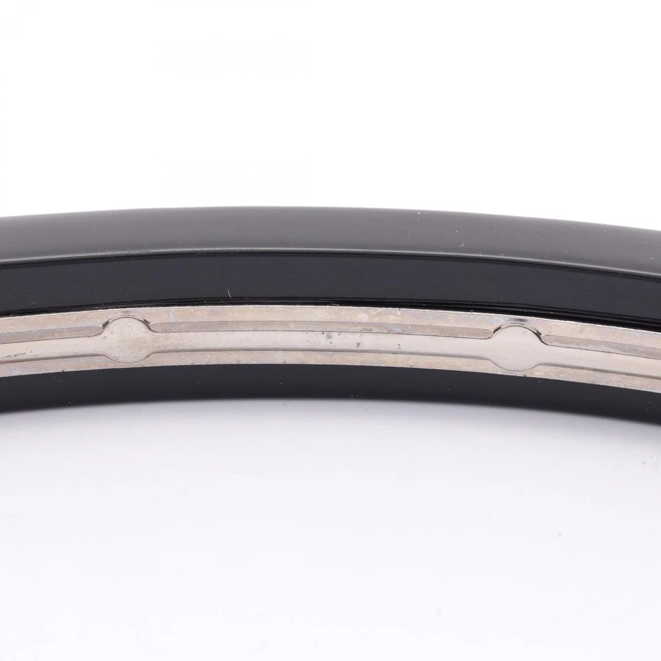 CHANEL CC Logo Valletta Barrette Hairclip Plastic Rhinestone Black Pink Women - Image 4 of 4