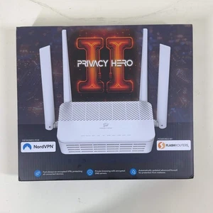 Nouveau Flash Router Privacy Hero 2 Double bande WiFi 6 AX3000 VPN Routeur