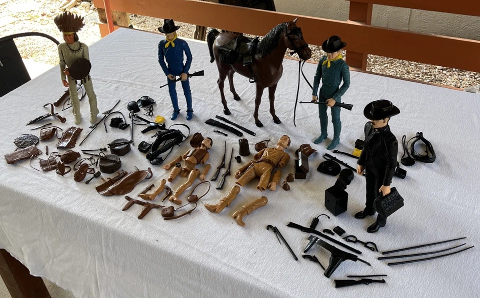 Figuras de acción, caballo y accesorios Marx Johnny West Foto 2 de 4