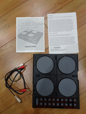 Vintage Mattel Synsonics Drums Drum Machine Sequencer No Adapter WORKS!