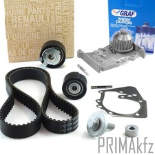 RENAULT Zahnriemensatz + GRAF Wapu für Clio Laguna Megane Modus Scenic 1.6