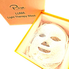 Pure Daily Care LUMA LED Light Therapy Mask White Acne/Anti-Aging
