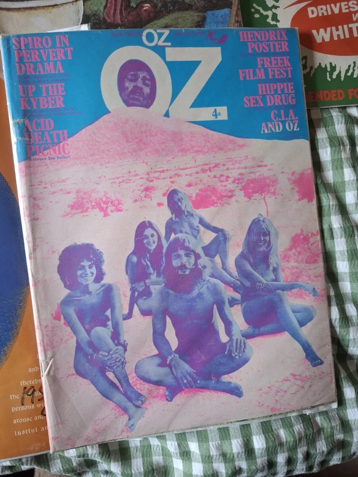 10 x Vintage OZ Magazines Counter Culture 1960s 1970s - Image 3 of 4