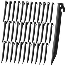 Pieces Plastic Inflatable Stakes 8.8 Inch Christmas Halloween Yard 36 Black