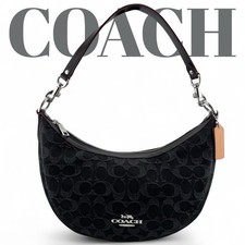 Rare Item COACH Aria Shoulder Bag Signature