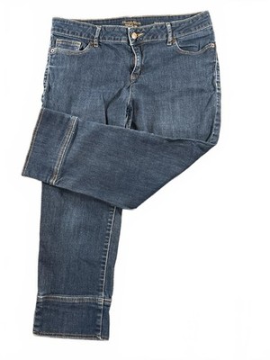 Simply Vera Vera Wang Women's Denim Capri Jeans Size 12 - Straight 32 x 22.5