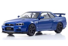 1/43 Kyosho Nissan Skyline R34 GT-R V-Spec II Bayside Blue KS03936BL Diecast