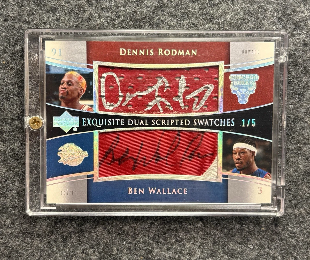 Ben Wallace Basketball Autographed Sports Trading Cards