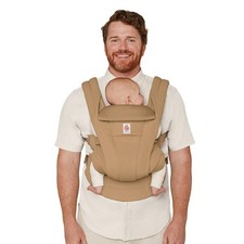 Ergobaby Omni Deluxe Baby Carrier Newborn to Toddler - Camel Cotton
