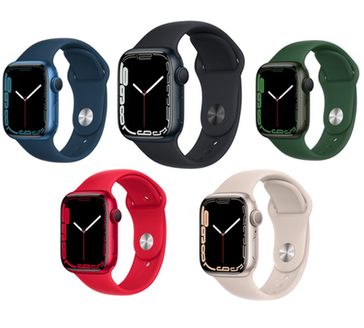 Apple Watch Series 7 41mm- GPS + Cellular - Aluminum 32GB - Very  display picture 1
