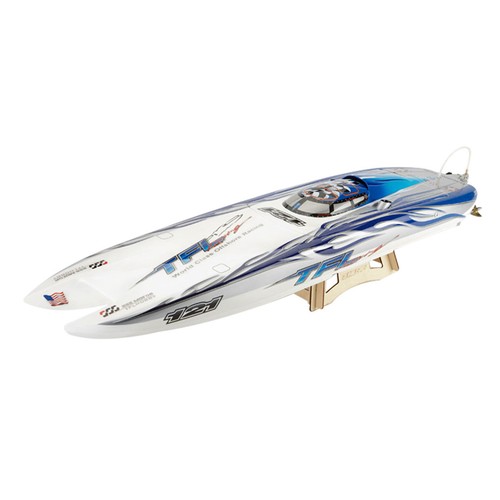 TFL Genesis RC 37" ARTR Electric Boat CATAMARAN SINGLE AND DUAL MOTOR CAT - Picture 3 of 26