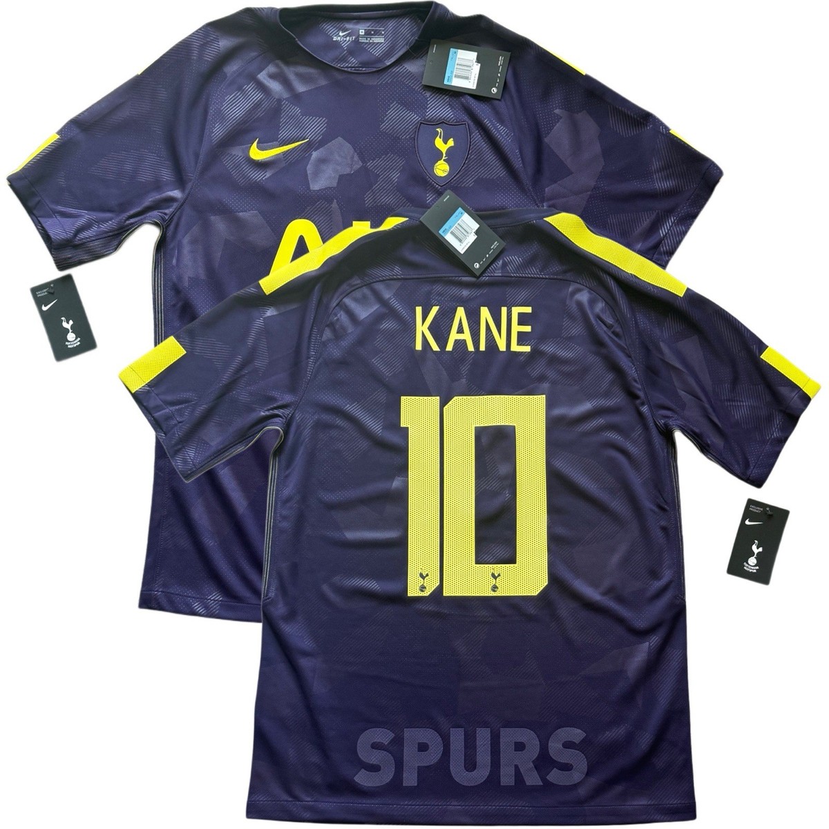 2017/18 Tottenham Hotspur UCL Third Jersey #10 Kane Medium Nike