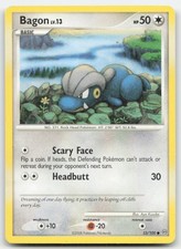 Bagon 53/100 Stormfront Pokemon TCG HP