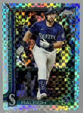 2025 Topps Chrome Update #USC45b Cal Raleigh X-Fractors