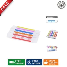 Efficient Money Management: 250 Self-Sealing Currency Bands - 5 Denominations