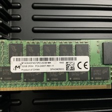 MICRON DDR4 MTA36ASF4G72PZ-2G3B1MK 32GB 2Rx4 PC4-2400T Server Ram ECC 