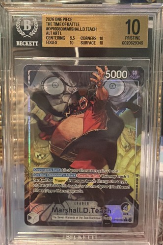 Marshall.D.Teach (Alternate Art) graded BGS 10 for sale on eBay