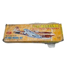 Guillows Curtiss P-40 Warhawk Balsa Wood Model Airplane Kit WWII Plane GUI-501