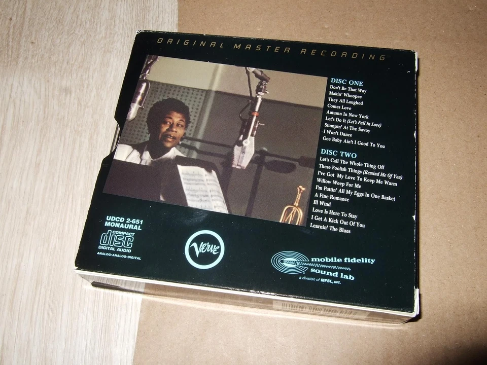 ELLA FITZGERALD AND LOUIS ARMSTRONG : ELLA AND LOUIS AGAIN 24KT GOLD 2CD BOX - Bild 2 von 4