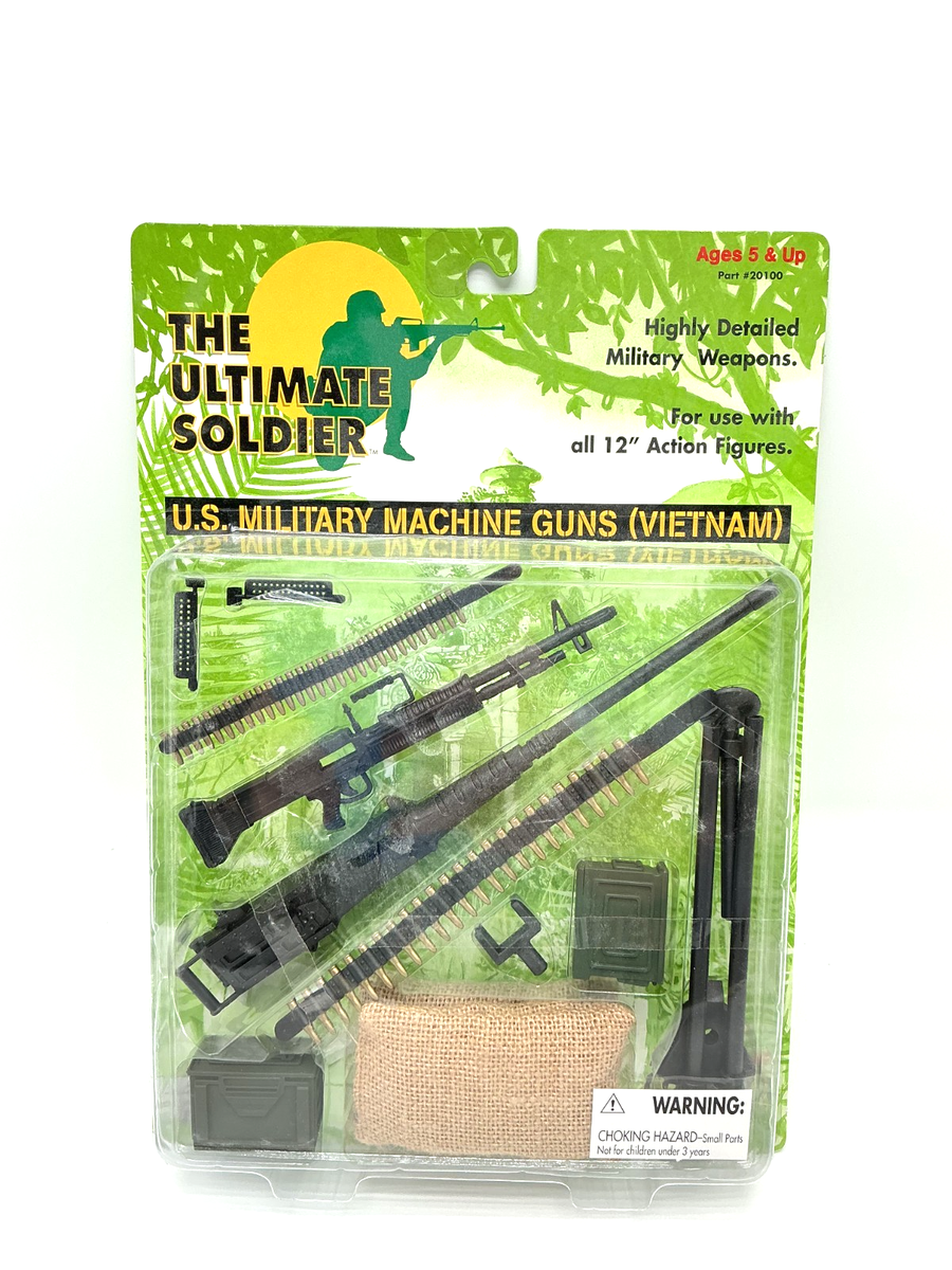 21stセンチュリートイズ製1/6アメリカ陸軍ミリタリーフィギュアバイク訳アリ 21st Century Toys The Ultimate Soldier U.S. MILITARY MACHINE GUNS