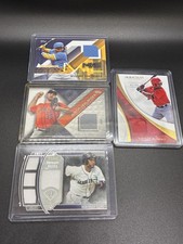 MLB Relic Lot (4) Immaculate /99, Primary Pieces /99, MKE Contreras, Verlander 