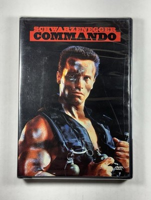 Commando (DVD, 1999) Arnold Schwarzenegger Sealed NEW