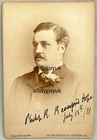 CABINET CARD MAN NAMED PHILIP BERESFORD BERESFORD HOPE SIGNED ELLIOTT FRY PHOTO