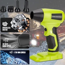 Brushless Blower Mini Turbo Blower Handheld Violent Fan For Ryobi 18V Battery