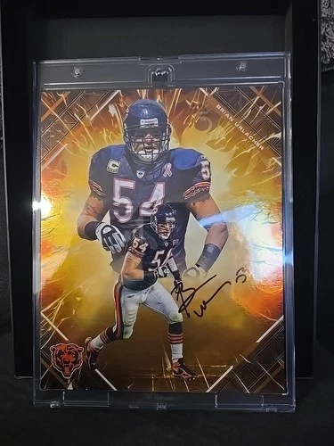 2025 Fanatics Emanate Brian Urlacher Autograph Orange 14/25