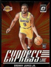 2024-25 Donruss Optic #4 Bronny James Jr. Express Lane