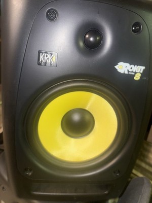 KRK Systems Speaker Set of 2 Not Working But Can Be Sold As-Is repairable