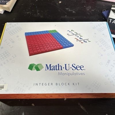 Math-U-See Manipulatives Integer Block Kit Educational Homeschool - Demme Learn