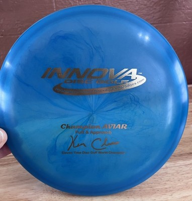 Innova 11x Ken Climo Champion PFN Aviar 167g RARE OOP 2 Ring Gummy Blue Swirl