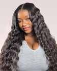 Remi Swiss HD Lace Front Human Hair Wig 28in Bohemian X-Tra Long Free-Part — photo 5