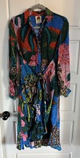 Anthropologie farm Rio women’s multicolor Floral fit and flare size XS $248