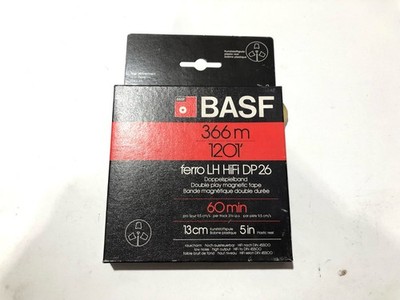 BASF ferro LH Hifi DP26   13 cm Spule / ca. 366 m   Doppelspiel Tonband