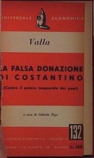 Lorenzo valla LA FALSA DONAZIONE DI COSTANTINO 