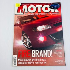 MOTOR Magazine November 2000 Holden HSV VX 