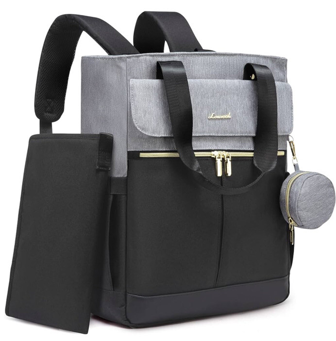LOVEVOOK Diaper Bag Backpack with Insulated Pockets - D123 Tote-image