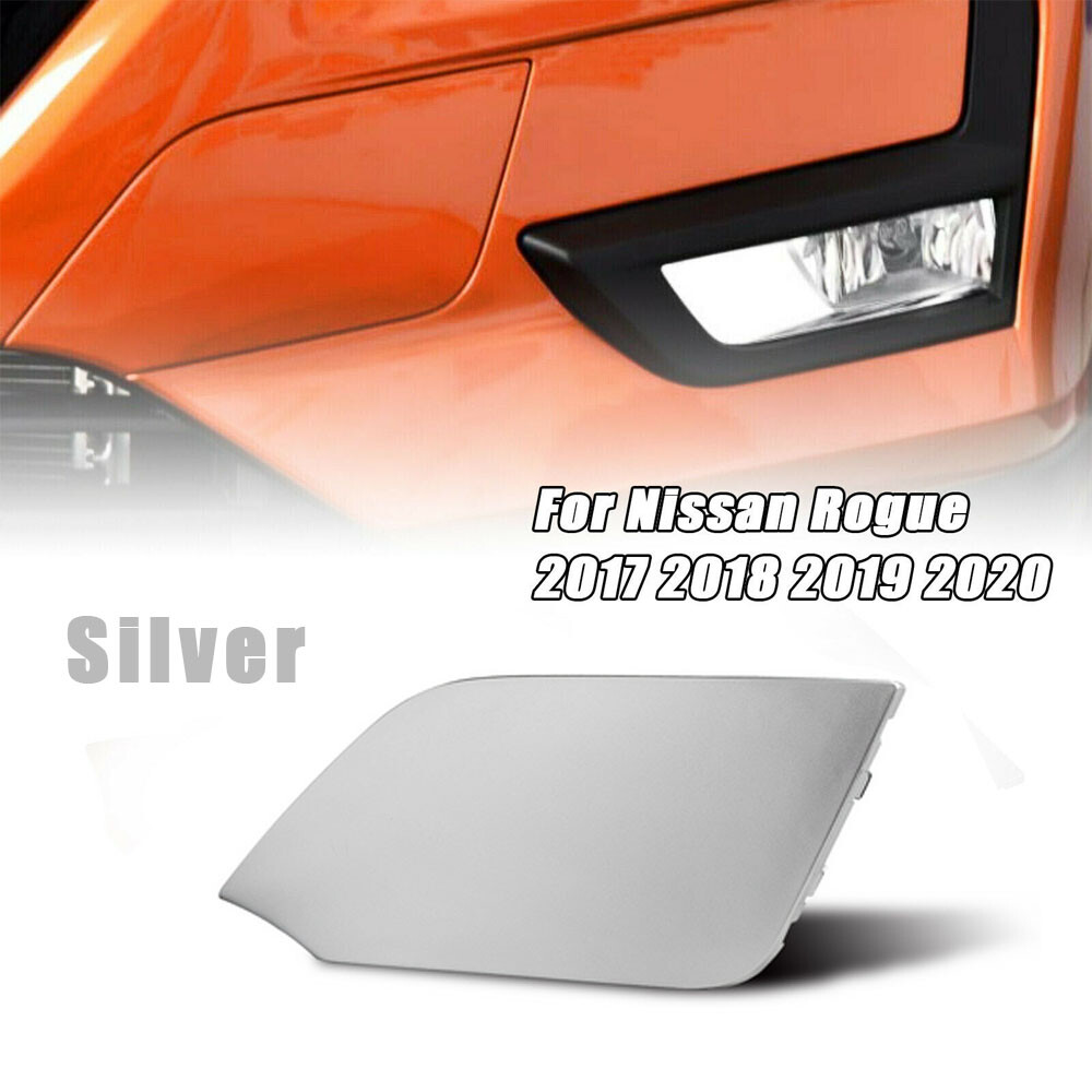 Orange Front Bumper Tow Eye Hook Access Cover Cap For 2017-2020 Nissan Rogue – 622A0-6FL0H