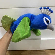 Caltoy PEACOCK 9” Hand Puppet Plush Toy