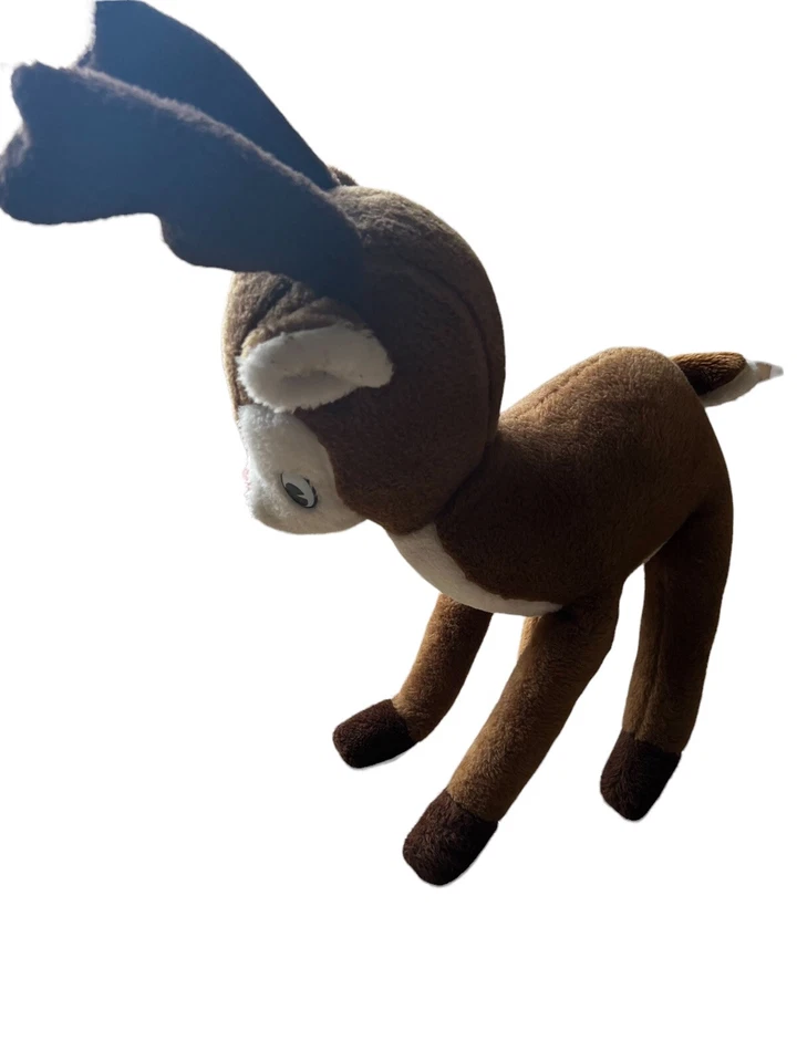 Vtg 1950s Rushton Rare Huge 36” REINDEER  Plush RUDOLPH Red Nose Store Display - Image 4 of 4