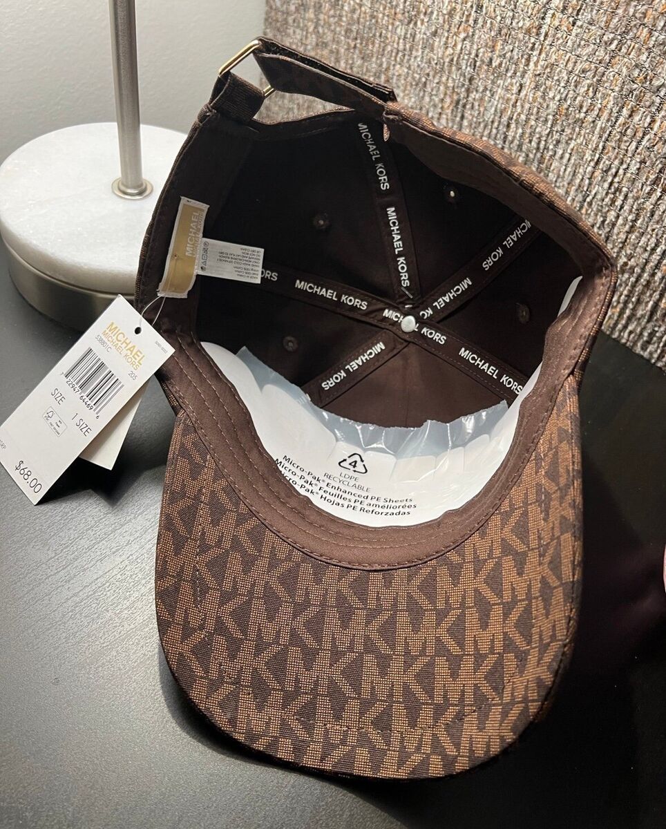 MICHAEL KORS ベースボールキャップ ユニセックス レザー ベースボール キャップ | 帽子・ベルト