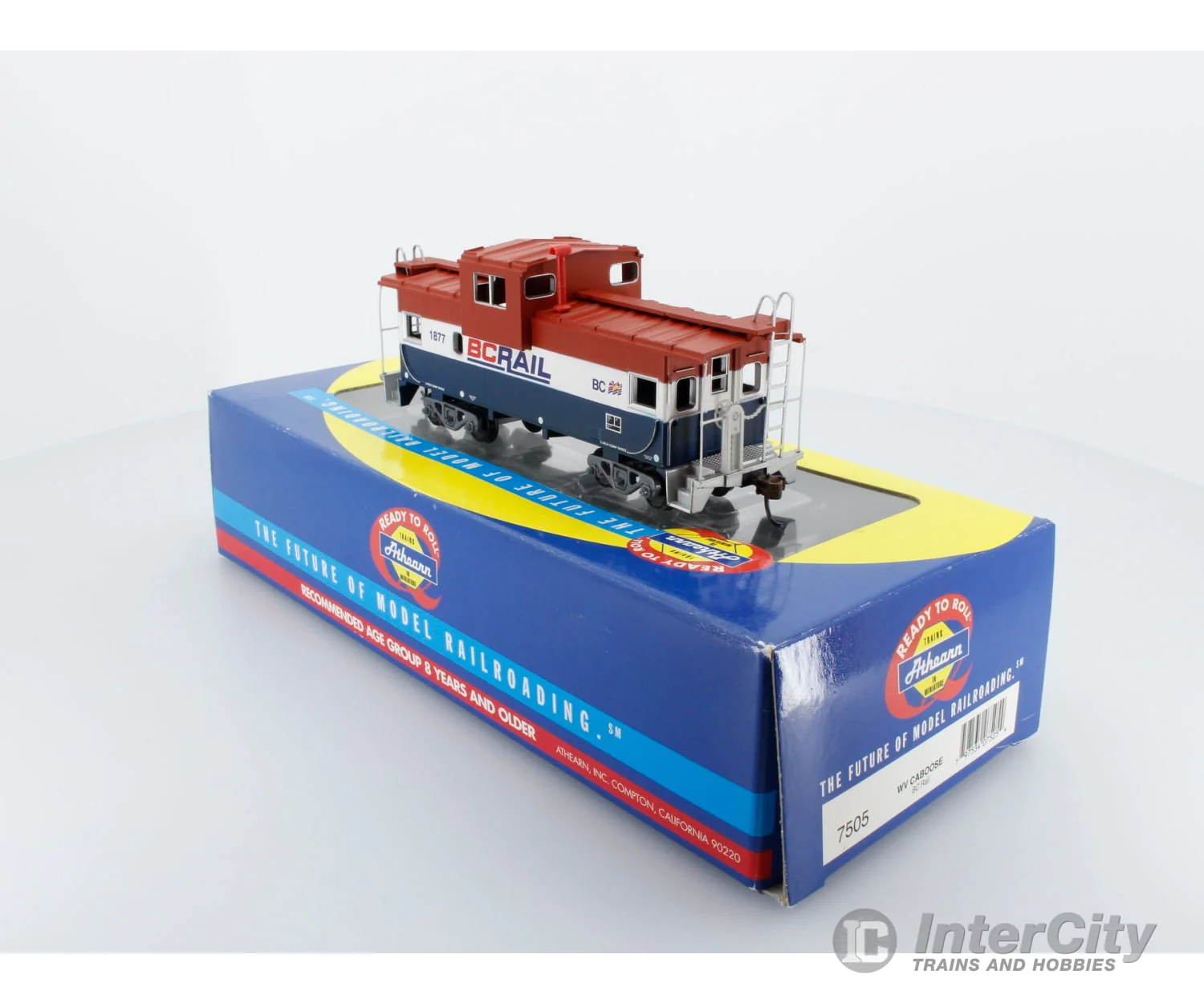 Athearn 7505 Wide Vision Caboose BC Rail 1877 eBay