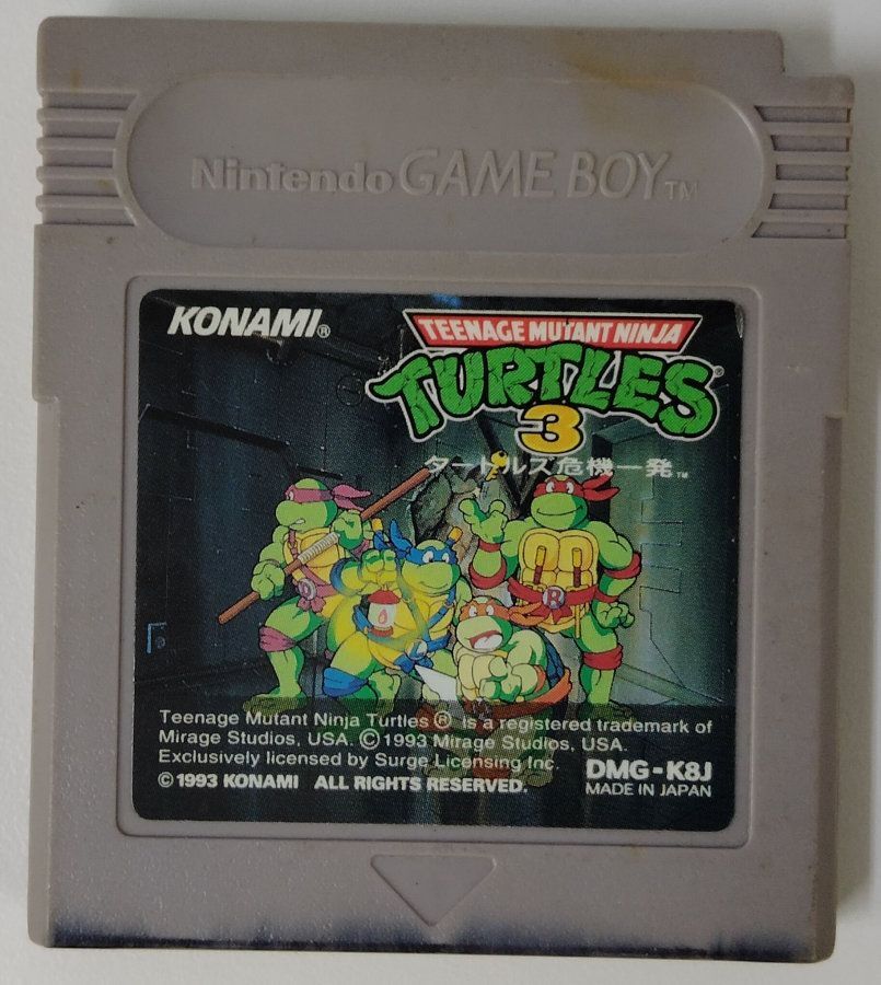 怪奇マガジン　NO.3 Nintendo Game Boy GB Teenage Mutant Ninja Turtles 3 Japan