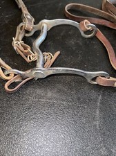 Western Bit 5  Width 7.5  Length With Leather Harness